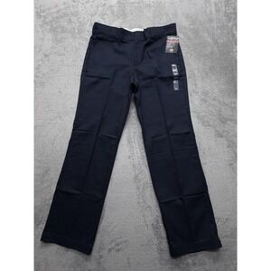 Dickies Pants Women Size 14 Dark Navy 874‎ Flex Original Fit Straight Work